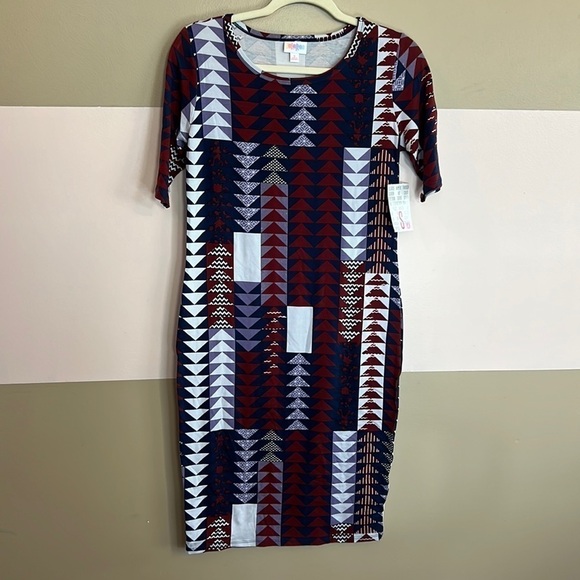 LulaRoe Julia dress size Small - Picture 1 of 5